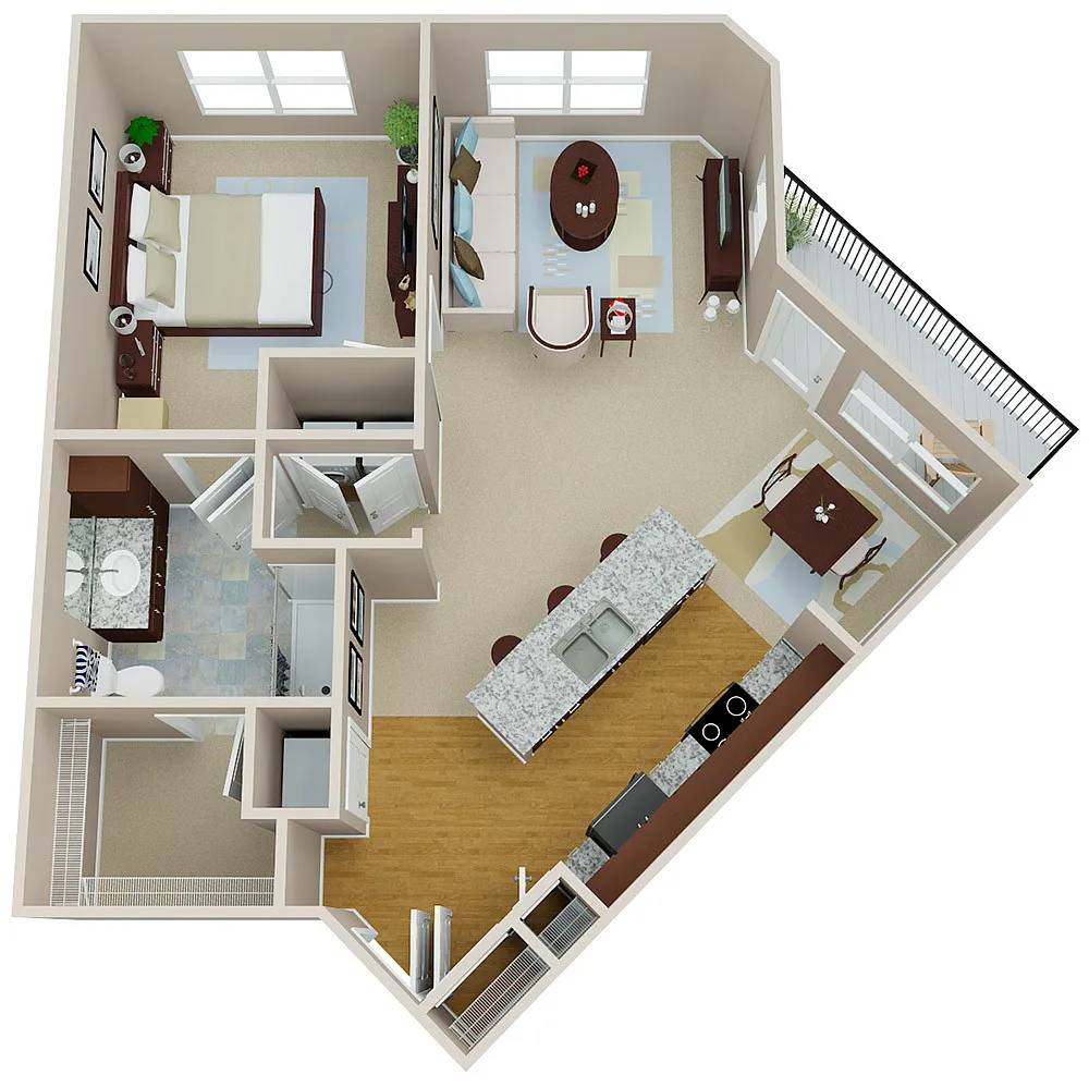 Floor plan Morningside RA