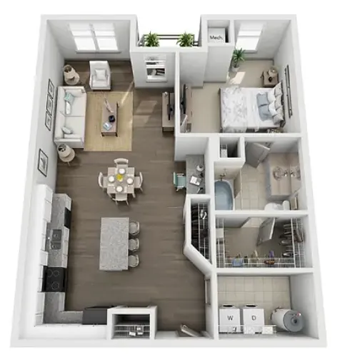 Floor plan A1L