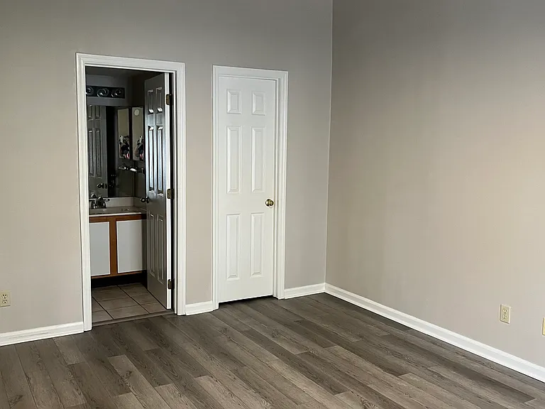 Bedroom with bathroom