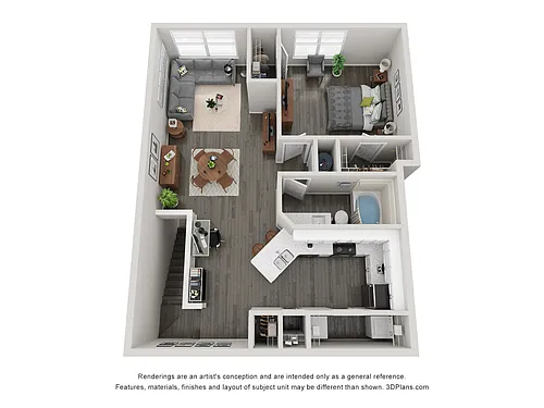 Floor plan A1D