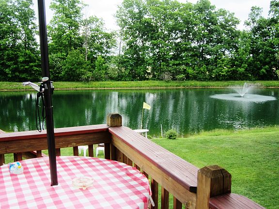 Deck off dining room