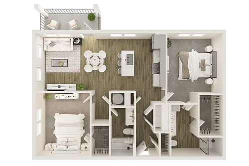 Floor plan The Creekside