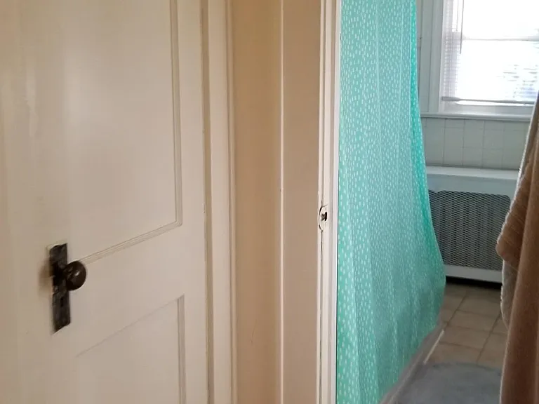 Hall View to Bathroom