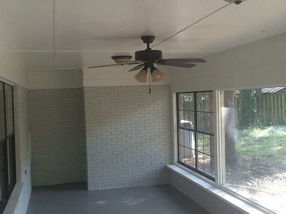 Enclosed back porch
