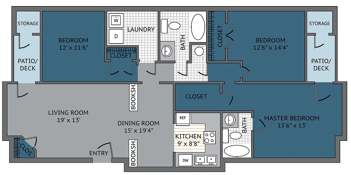 Floor plan Central Park