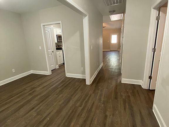 View from front door into hallway/dining room