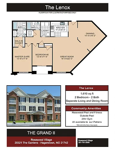 Floor plan The Lennox