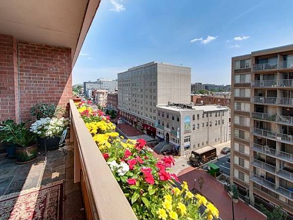 Large beautiful balcony