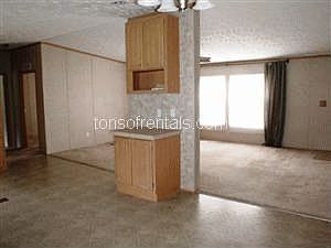 View from Kitchen to Living Room