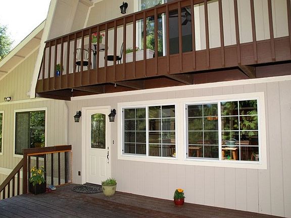 Front door from deck