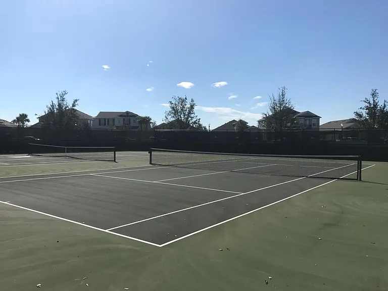 Tennis courts