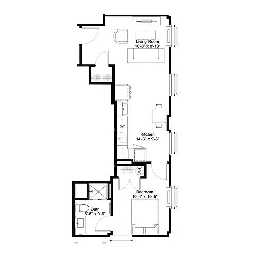 Floor plan A9