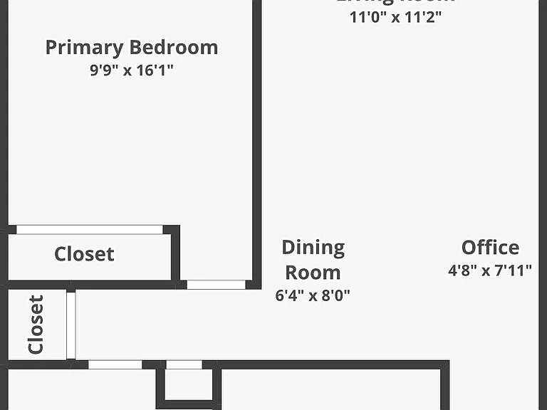 Floor plans for one bedroom apartment