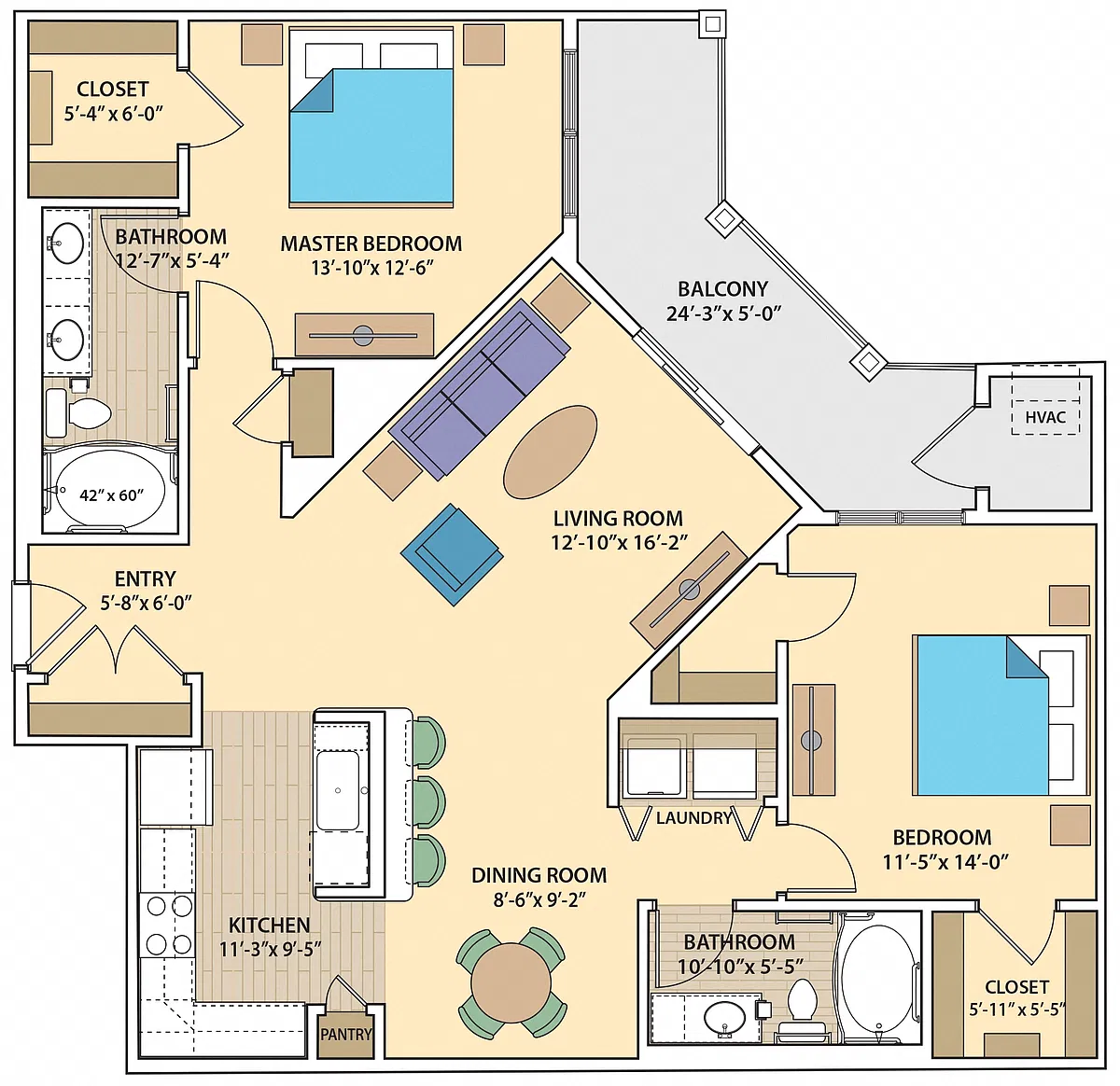 Floor plan Twilight