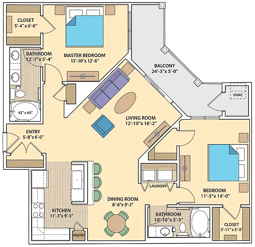 Floor plan Twilight