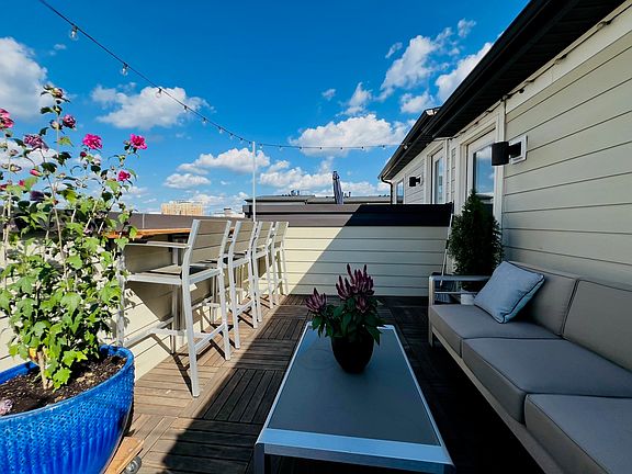 Private Terrace on 4th Floor
