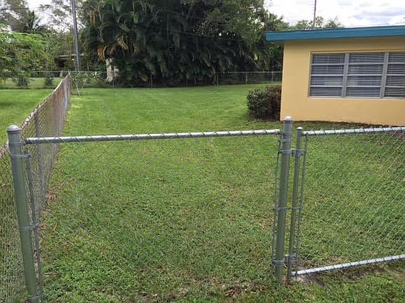 Backyard is Fenced