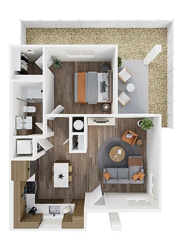 Floor plan The Saguaro