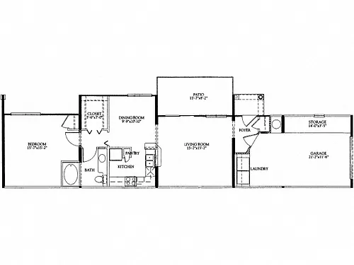 Floor plan Trevi Renovated