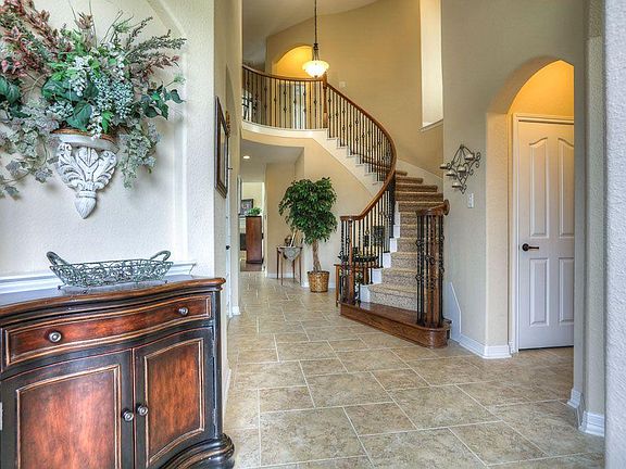 Grand entry way gives an inviting look for your guests.