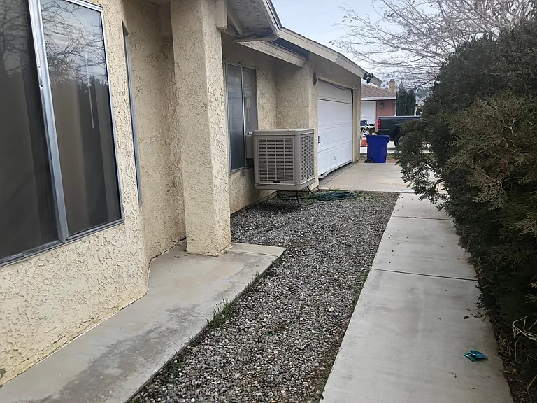 Walkway from Garage to Entry