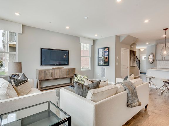 Open-Concept Main Living Spaces