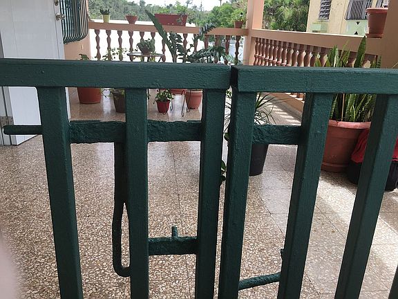 Second level balcony