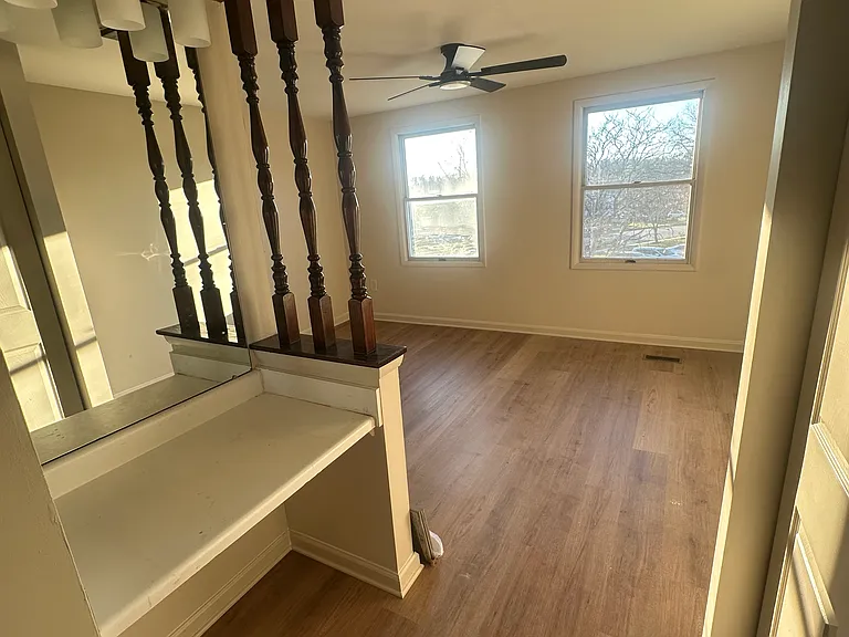 Master bedroom with vanity