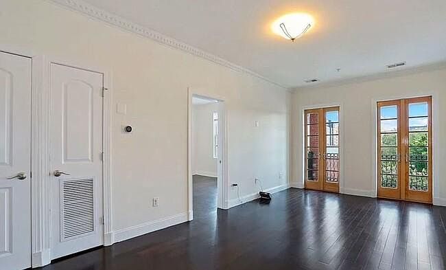 French doors that open to private patio