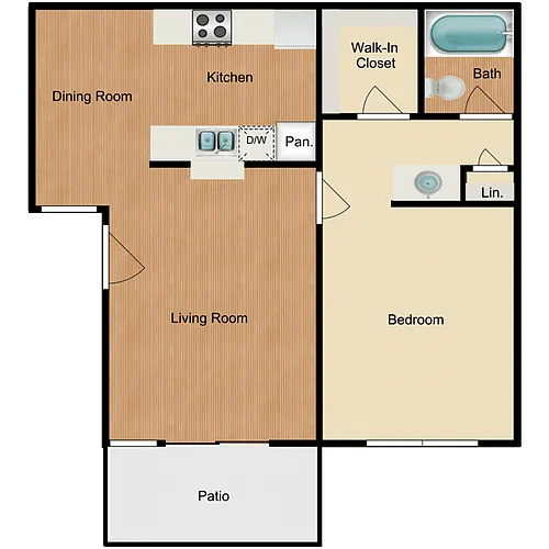 Floor plan Plan B