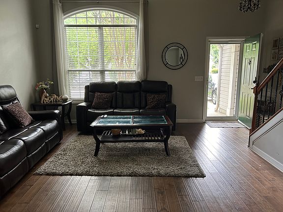 Great room from dining