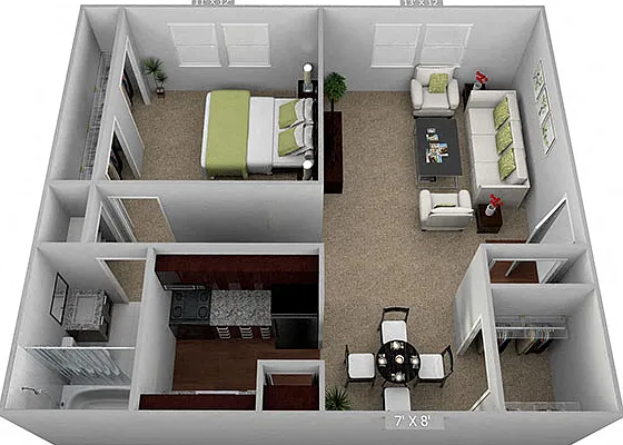 Highland Club Apartments — Photo 32