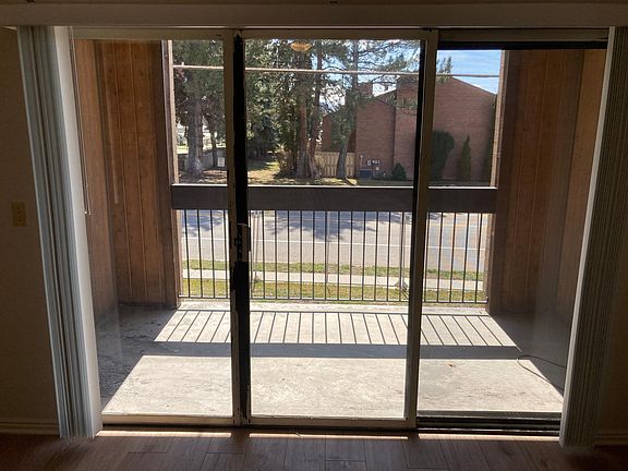 Large private deck