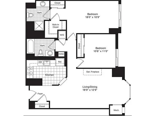 Floor plan 1085