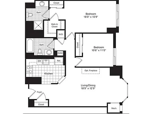 Floor plan 1085