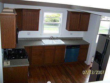 kitchen view from above