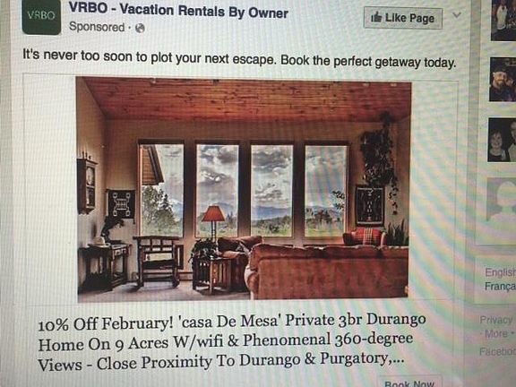 Vacation Rental for las 2 years.