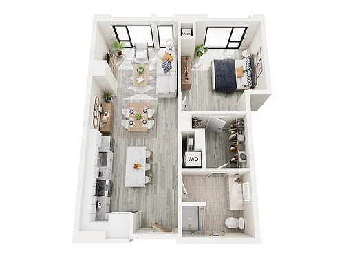 Floor plan 1B4