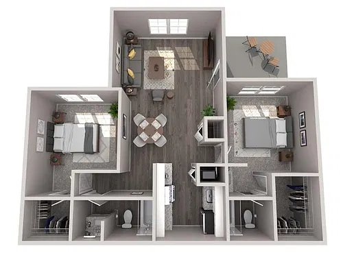 Floor plan B3