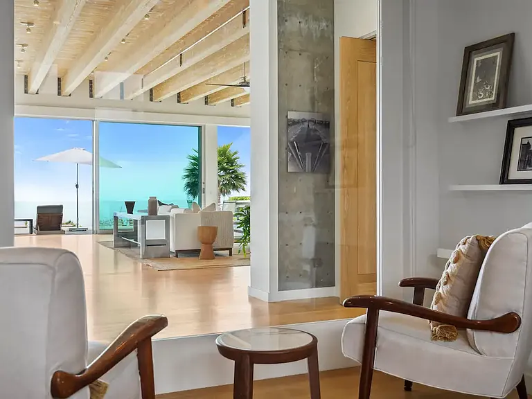 Breathtaking views from the bedroom.