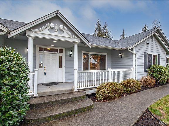 Charming covered front porch