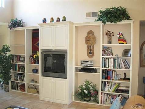 Built-In Cabinets in Living Room