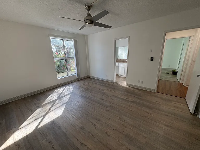 Primary bedroom with attached bath