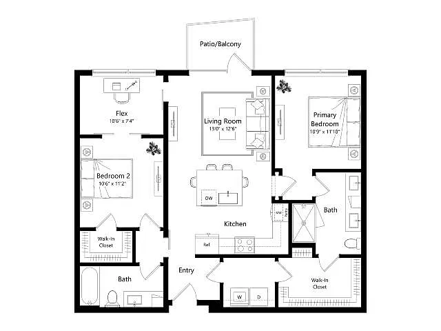 Floor plan B4