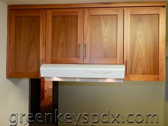 Cabinets over range