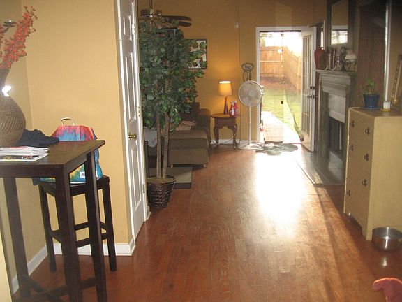 dining area into living room