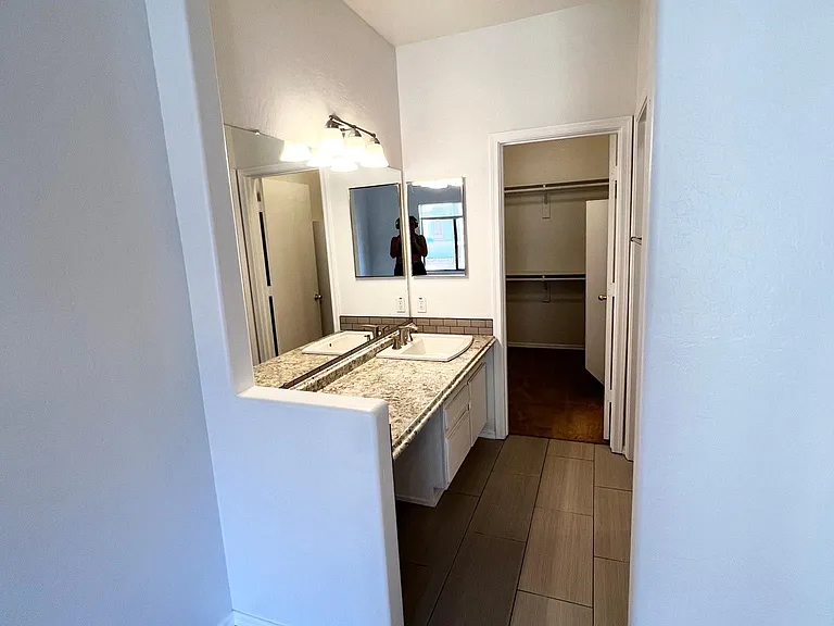 Master Bathroom with Walk In closet