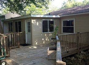 Fenced in Back Porch