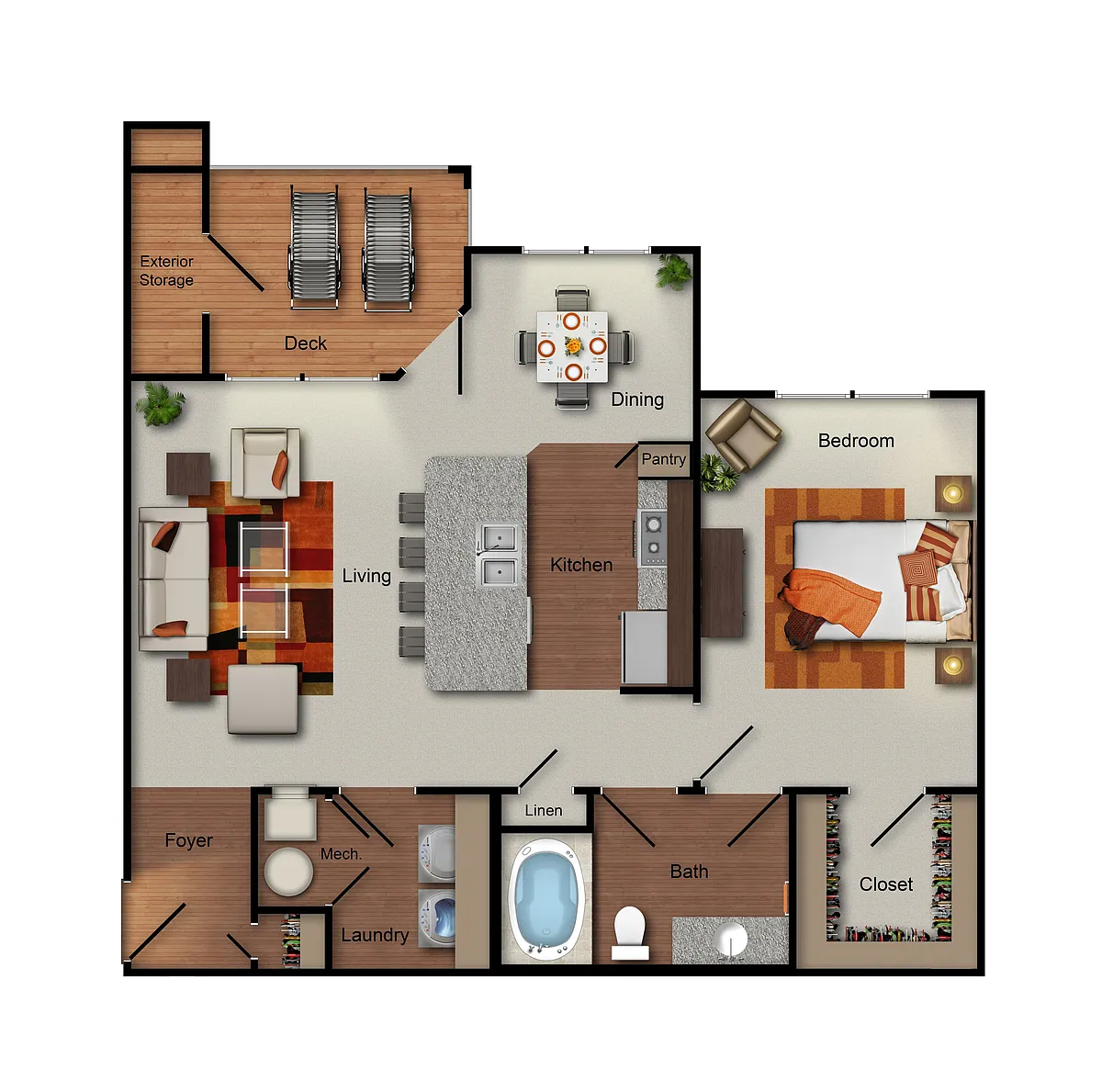 Floor plan Peak