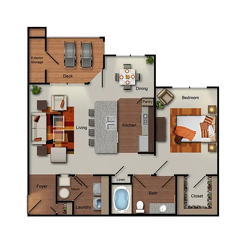 Floor plan Peak